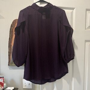 Elegant Purple Women's Top